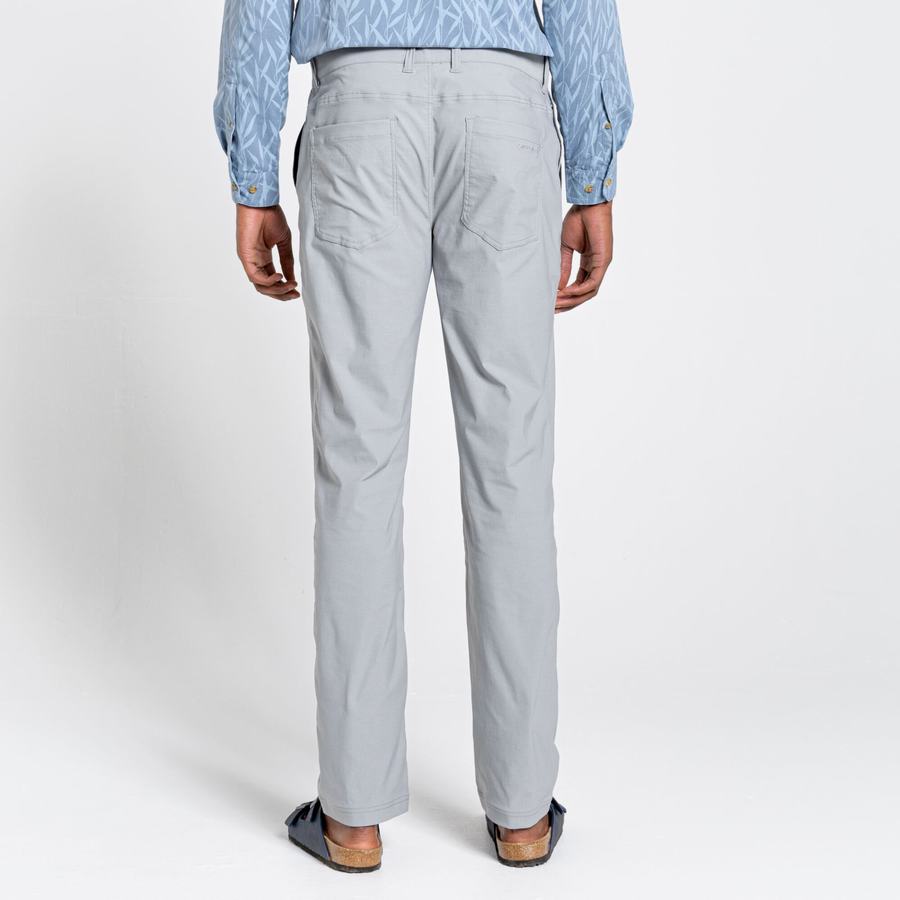 Men's Craghoppers NosiLife Santos Trousers Grey | MDL8279MO