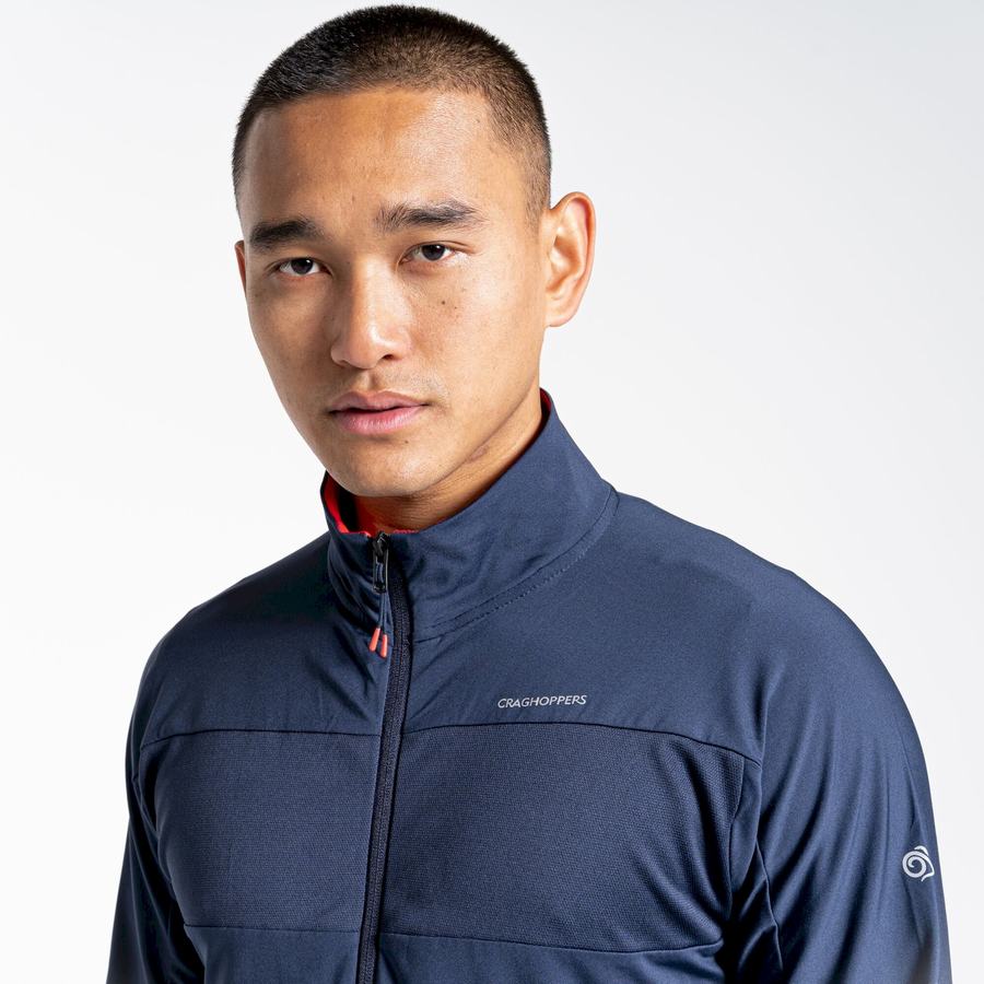 Men's Craghoppers NosiLife Valens Jackets Blue Navy | QMN1112XB