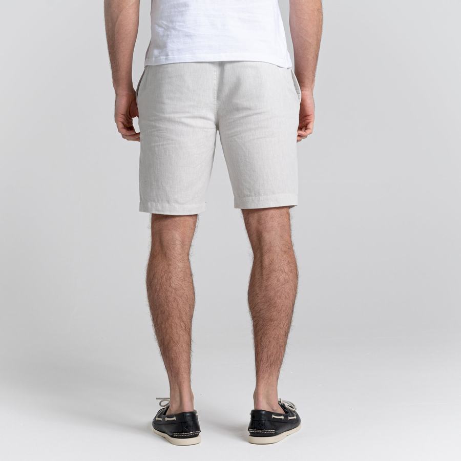 Men's Craghoppers Nosibotanical Buck Shorts Silver | LCY2334AF