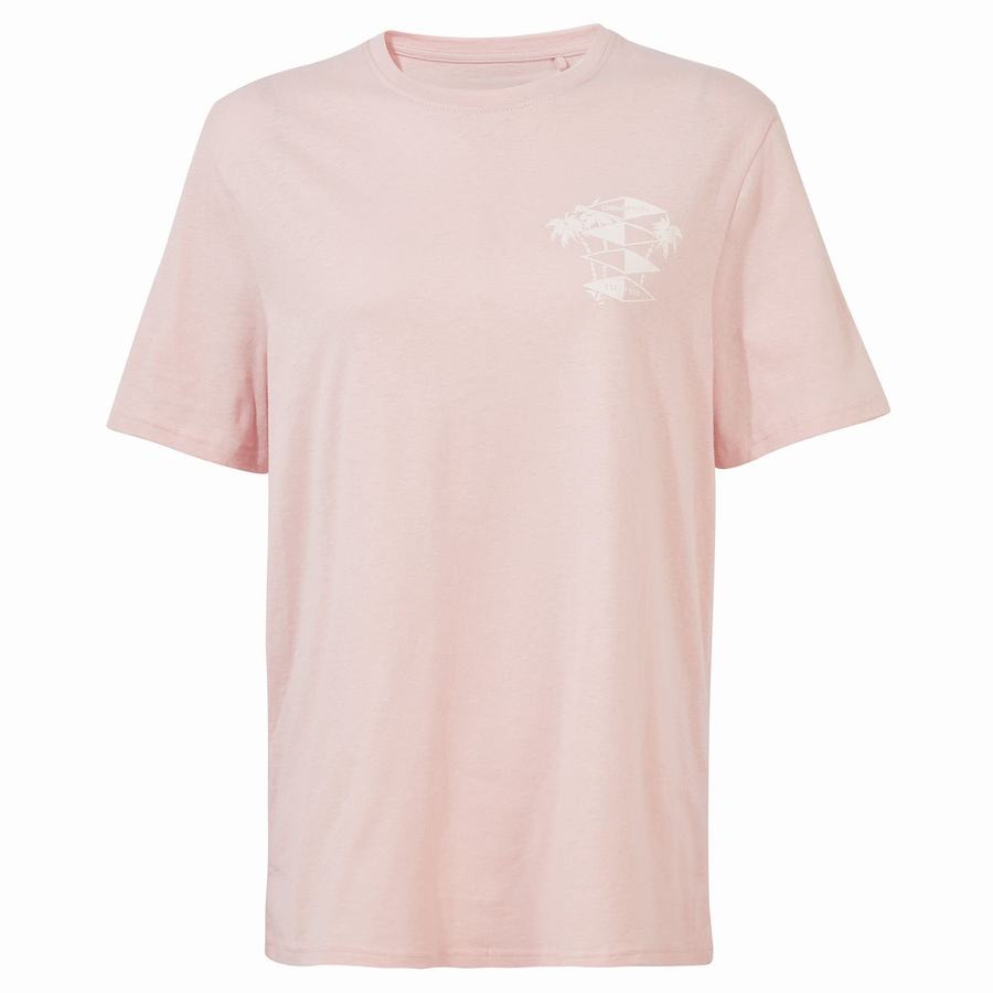 Men's Craghoppers Nosibotanical Sten Short Sleeved T-Shirts Pink | SYC1439LY