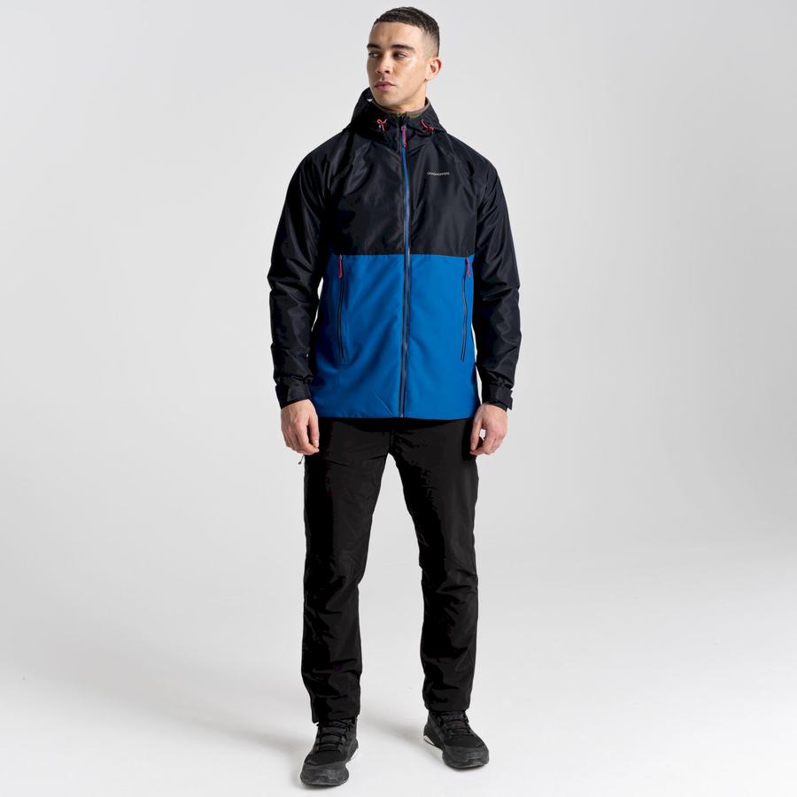 Men's Craghoppers Sebastian Jackets Navy Blue | PRD1499CN