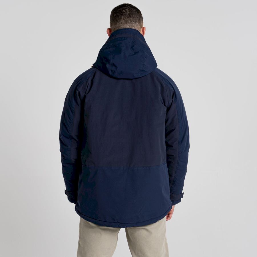 Men's Craghoppers Sinclair Insulated Jackets Blue Navy | EOJ7014JY