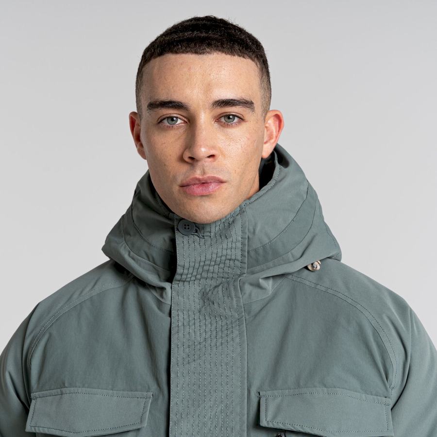 Men's Craghoppers Sinclair Insulated Jackets Green | POQ234SR