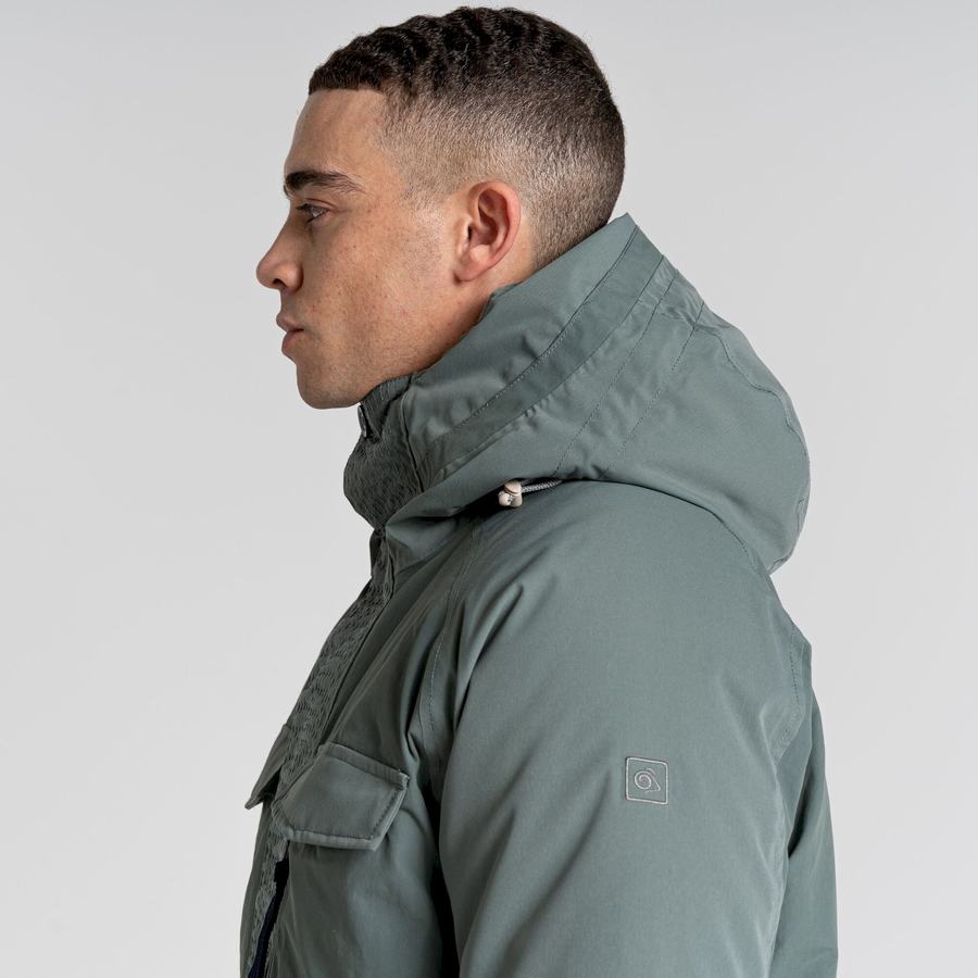 Men's Craghoppers Sinclair Insulated Jackets Green | POQ234SR