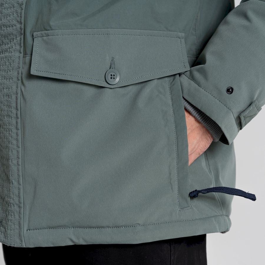 Men's Craghoppers Sinclair Insulated Jackets Green | POQ234SR