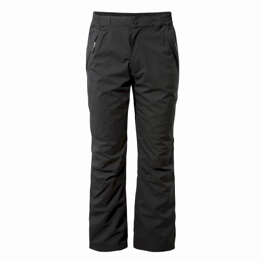 Men\'s Craghoppers Steall II Thermo Waterproof Trousers Black | UXK6862UL