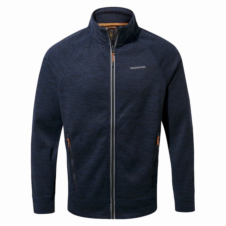 Men's Craghoppers Stromer Sweaters Blue Navy | EUT5882TF