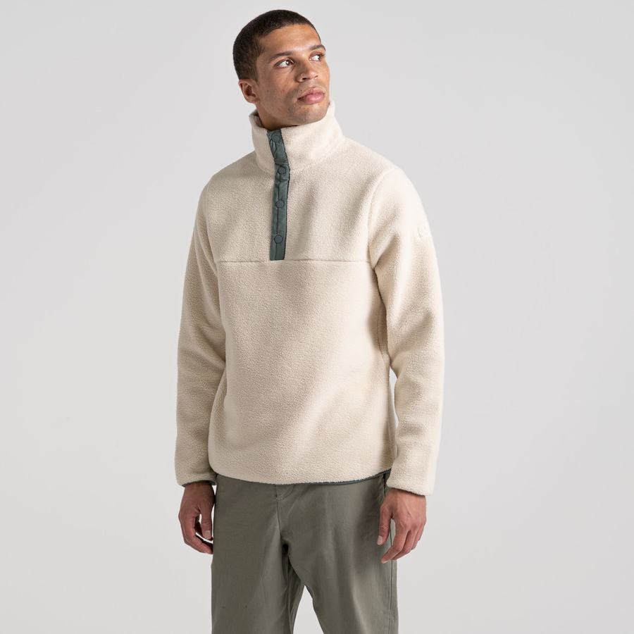 Men's Craghoppers Sulivan Overhead Sweaters White | KTP9162TE