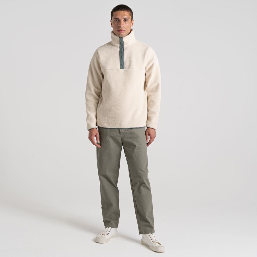 Men's Craghoppers Sulivan Overhead Sweaters White | KTP9162TE