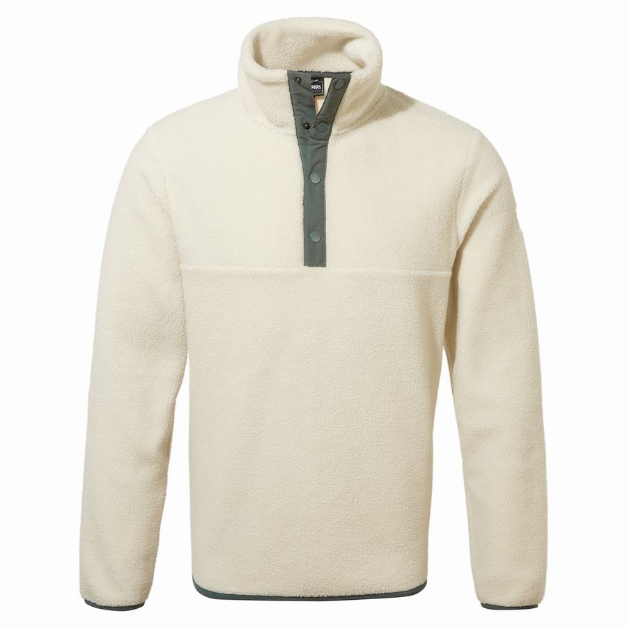 Men's Craghoppers Sulivan Overhead Sweaters White | KTP9162TE