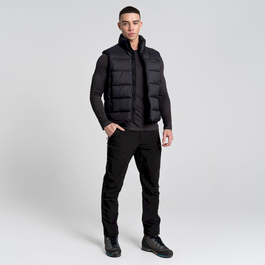 Men's Craghoppers Sutherland Vest Gilets Black | RXI9795DQ