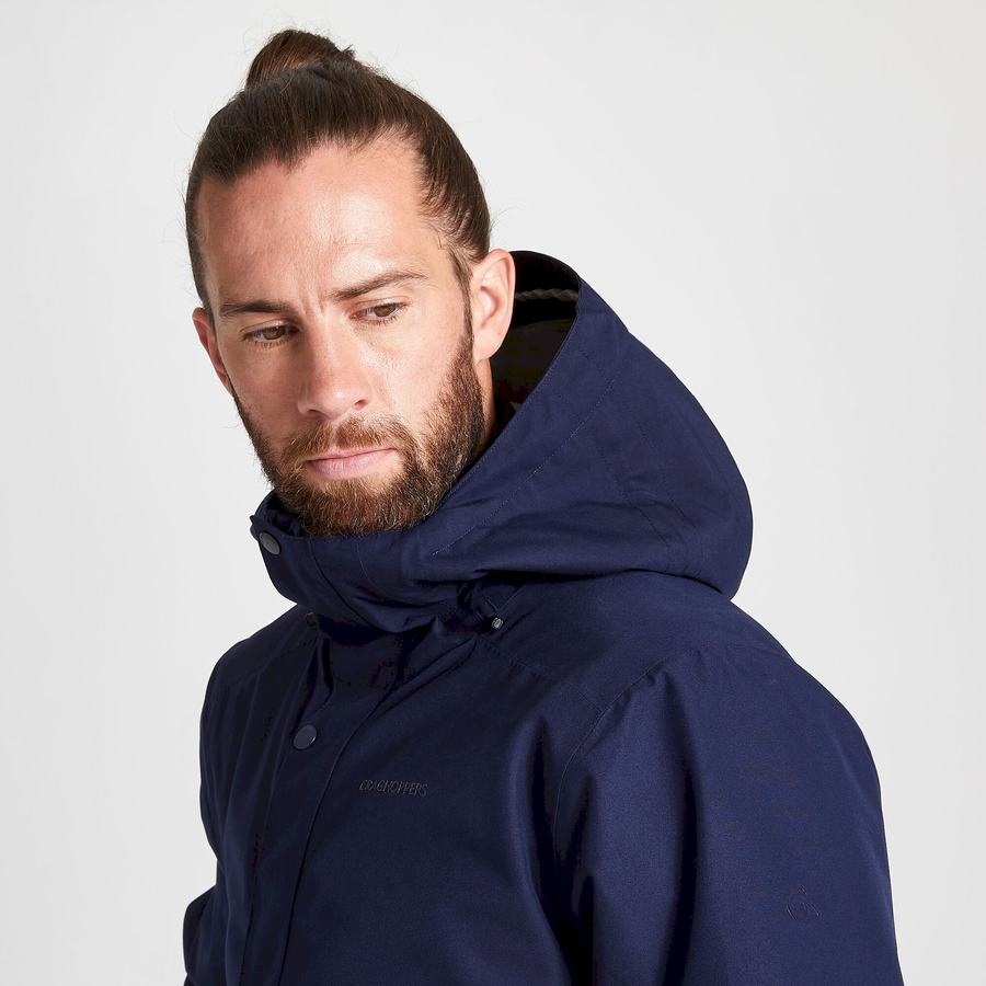 Men's Craghoppers Talo GORE-TEX Jackets Blue Navy | YQO2315WO