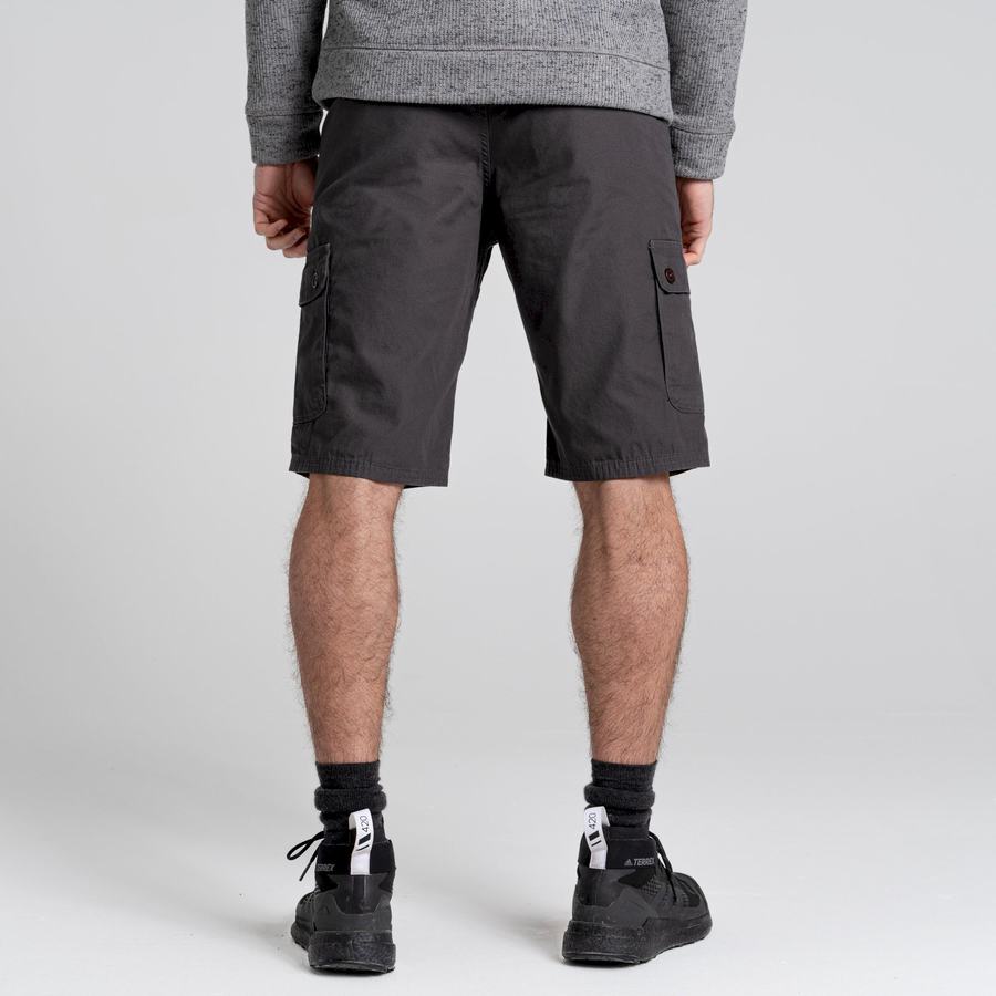 Men's Craghoppers Thallon Shorts Dark Grey | PNO9042CY