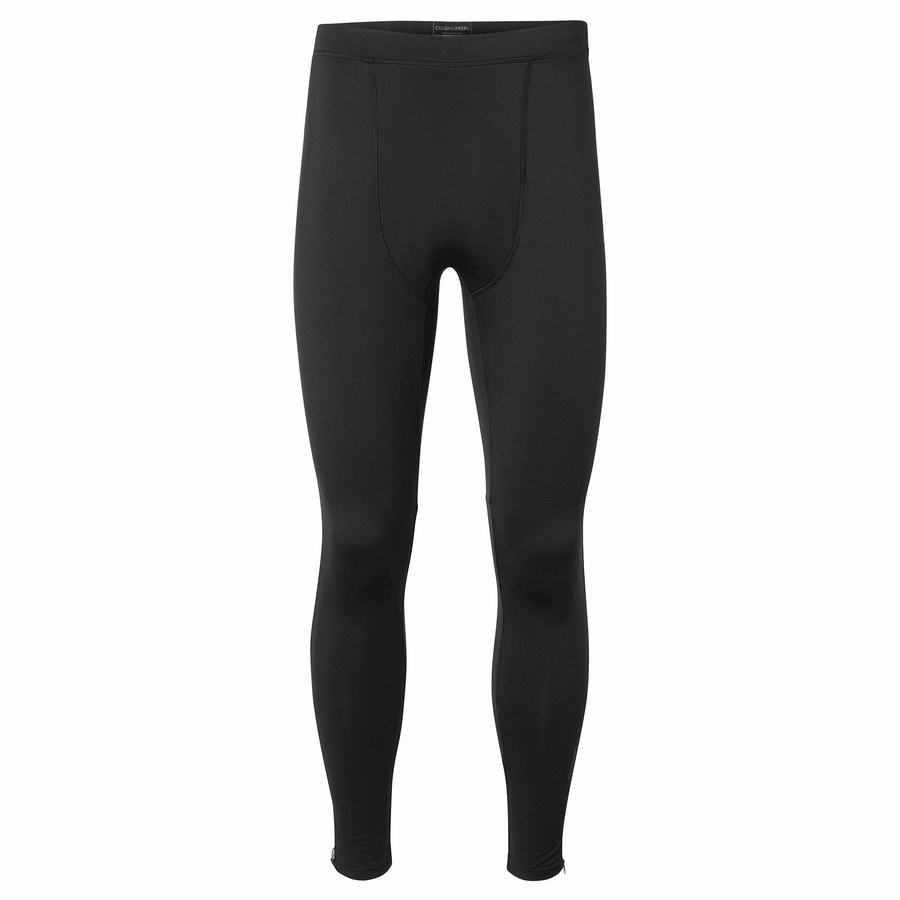 Men\'s Craghoppers Thermo Trousers Black | RAL958TZ