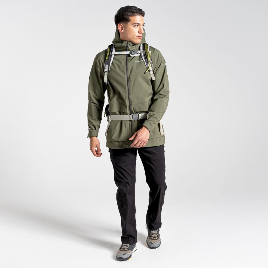 Men's Craghoppers Toledo GORE-TEX Jackets Green | TOU1950QQ