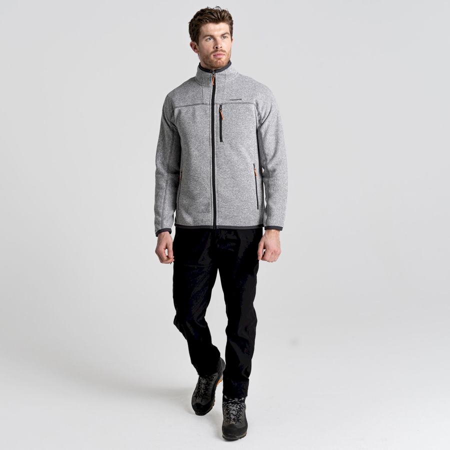 Men's Craghoppers Torney Sweaters Grey | ZIT8180DC