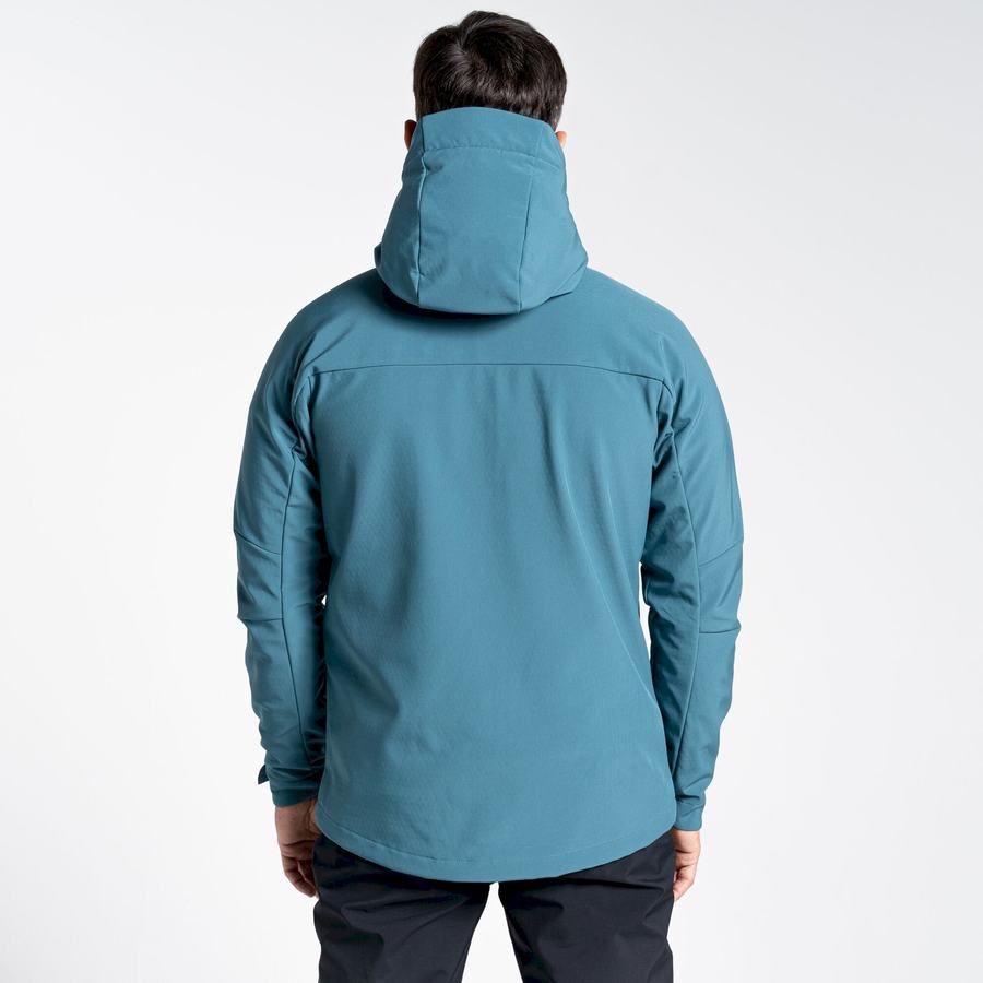 Men's Craghoppers Tripp Hooded Jackets Green | LTY1444DC