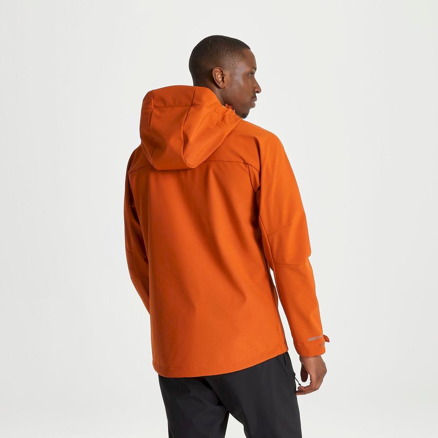 Men's Craghoppers Tripp Hooded Jackets Orange | TYJ6011WM