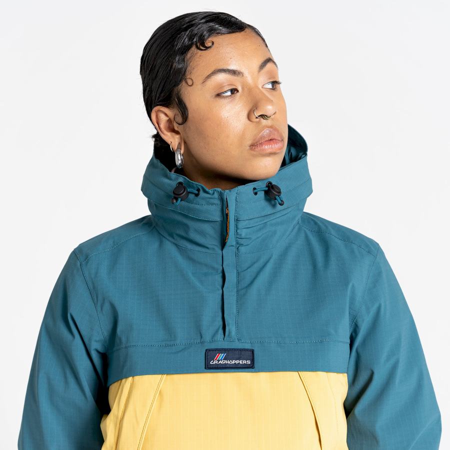 Men's Craghoppers Waterproof Anderson Cagoule Jackets Green Yellow | TIS7120WG