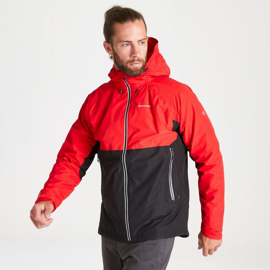 Men's Craghoppers Waterproof Atlas Jackets Black | LKO734RP