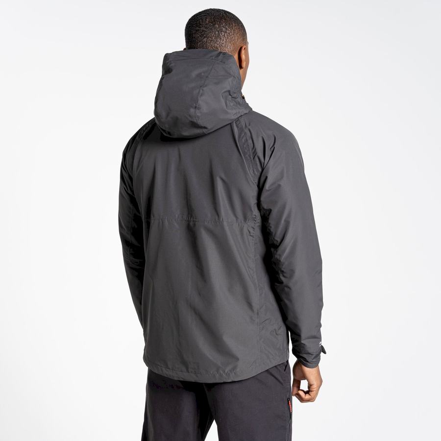 Men's Craghoppers Waterproof Atlas Jackets Black | YGP2197OU