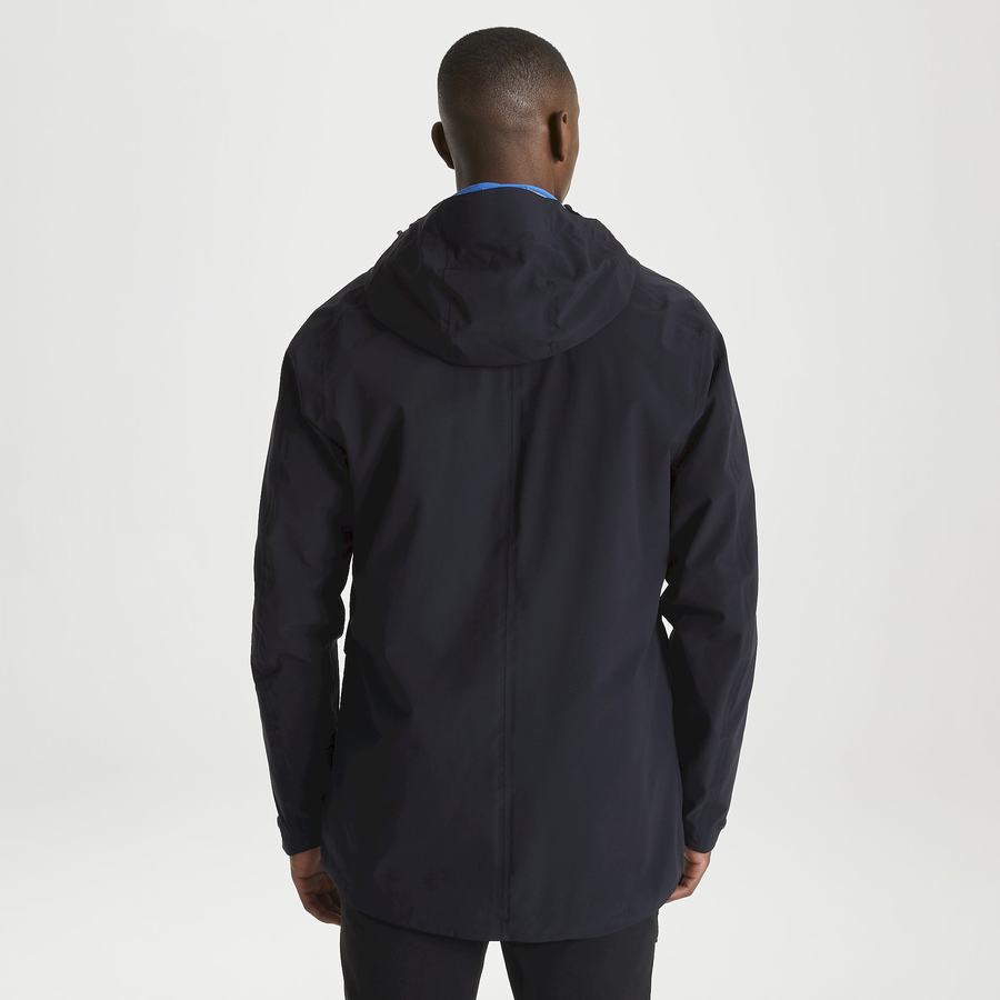 Men's Craghoppers Waterproof Lorton Jackets Navy | IOK7220QN