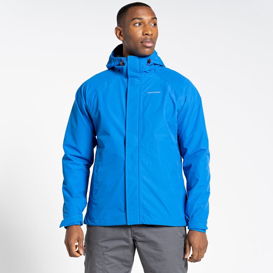 Men's Craghoppers Waterproof Orion Jackets Blue | CFA745GN