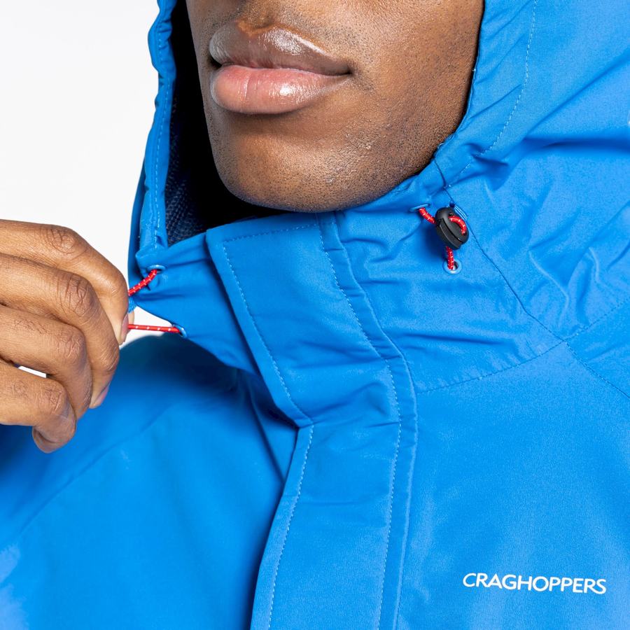 Men's Craghoppers Waterproof Orion Jackets Blue | CFA745GN