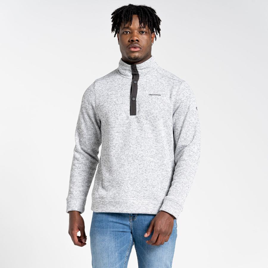 Men's Craghoppers Willis Overhead Sweaters Grey | KCW8537WT