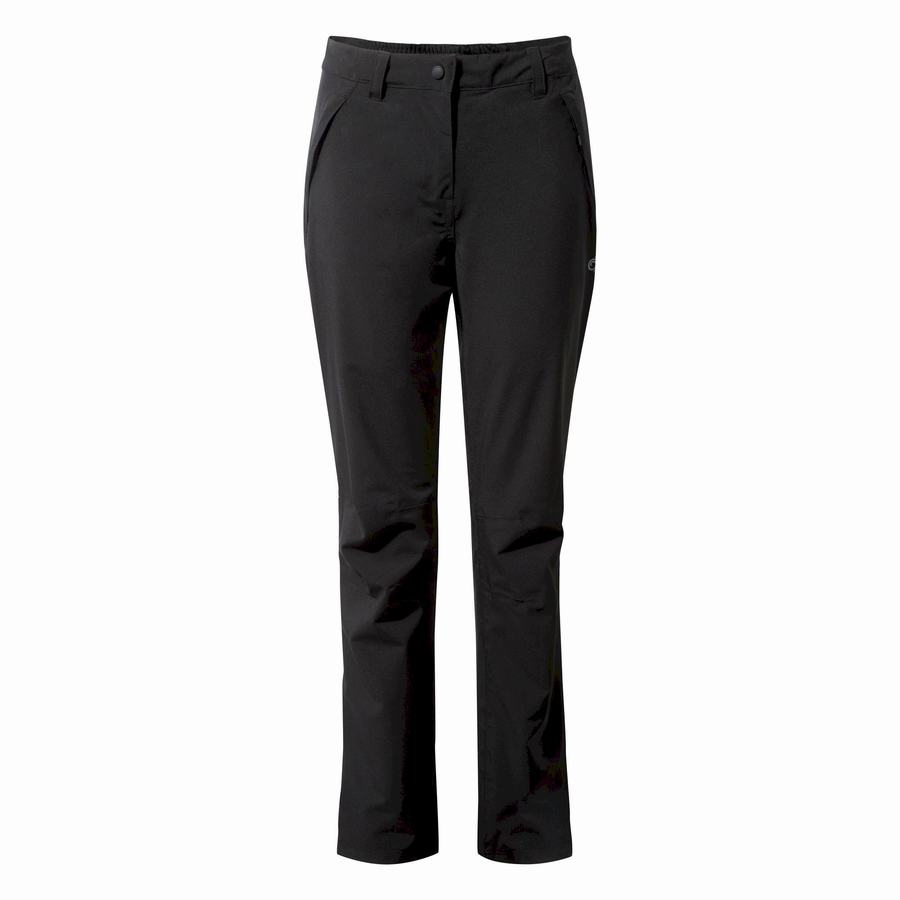 Women's Craghoppers Airedale Trousers Black | XJS5442HA