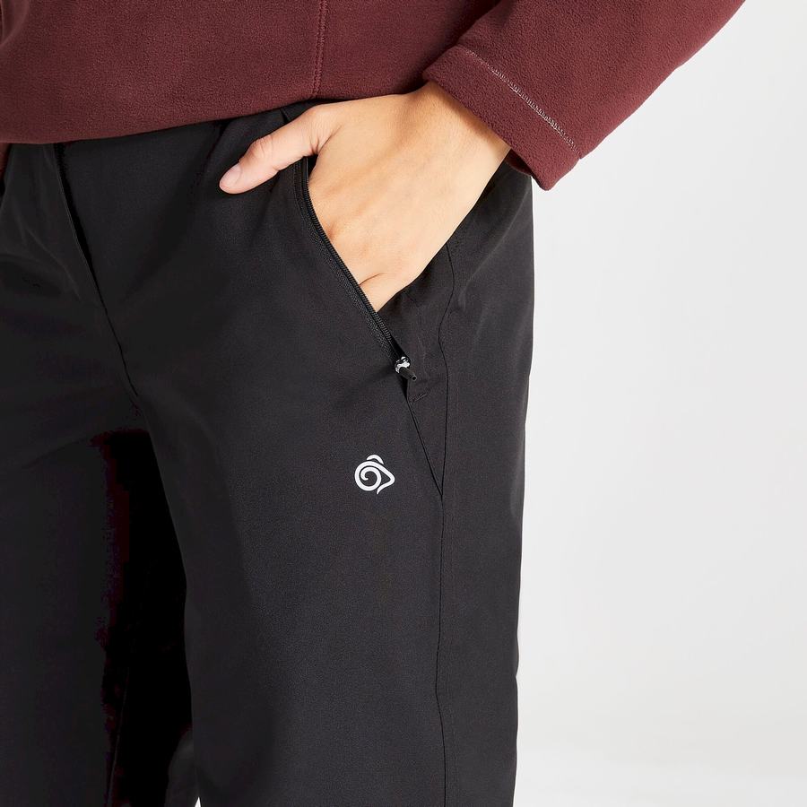 Women's Craghoppers Airedale Trousers Black | XJS5442HA