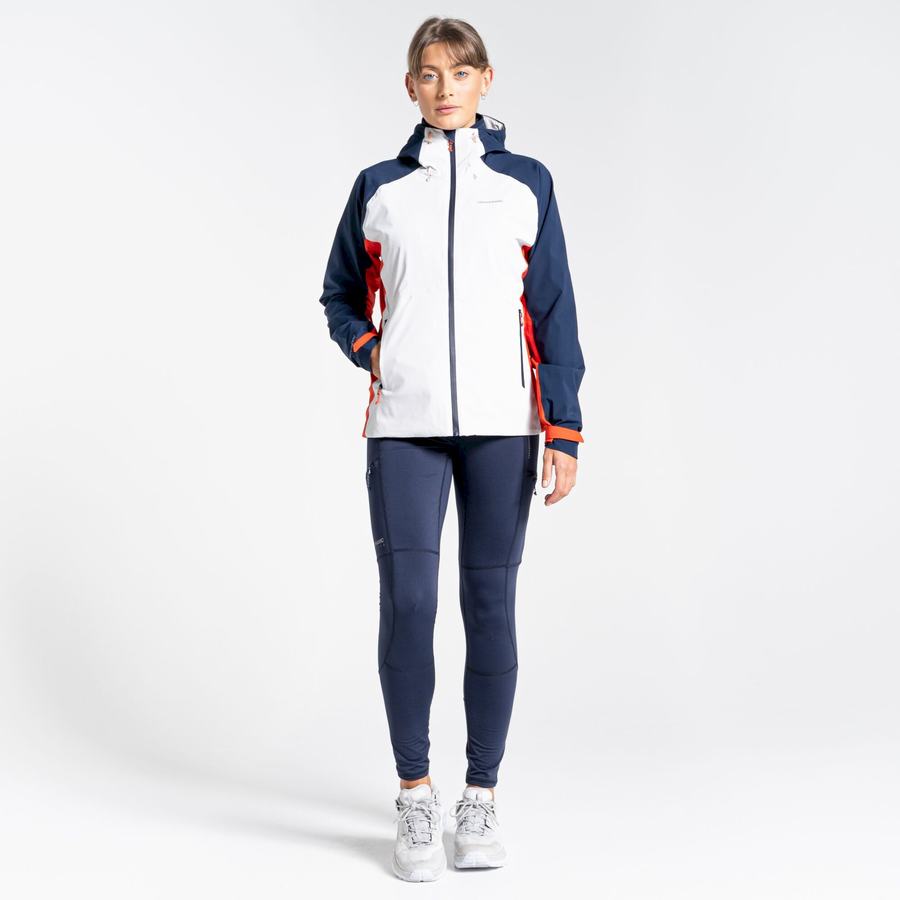 Women's Craghoppers Anza Jackets Blue Navy Grey Orange | EKJ5755ZY