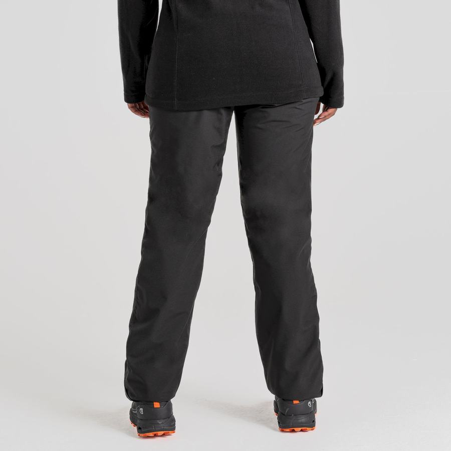 Women's Craghoppers Aysgarth II Thermo Waterproof Trousers Black | JGG2673DR