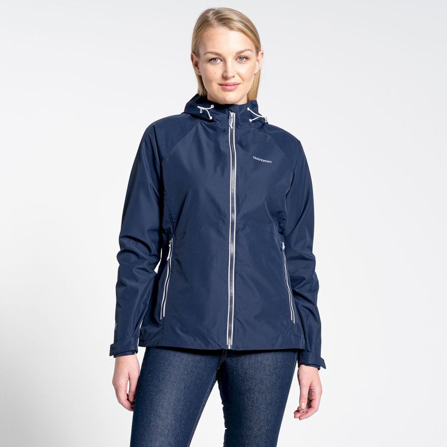 Women's Craghoppers Brielle Jackets Blue Navy | SJW6512UY