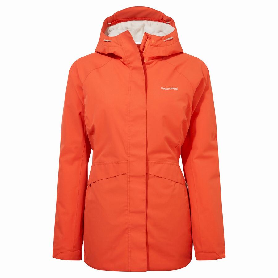 Women\'s Craghoppers Caldbeck Thermic Jackets Orange | XPR3111XA