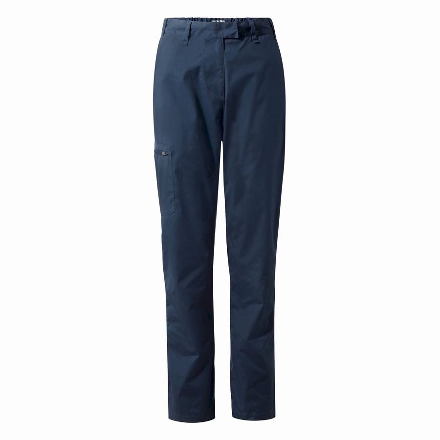 Women's Craghoppers Classic Kiwi II Trousers Navy | EBP7030WQ