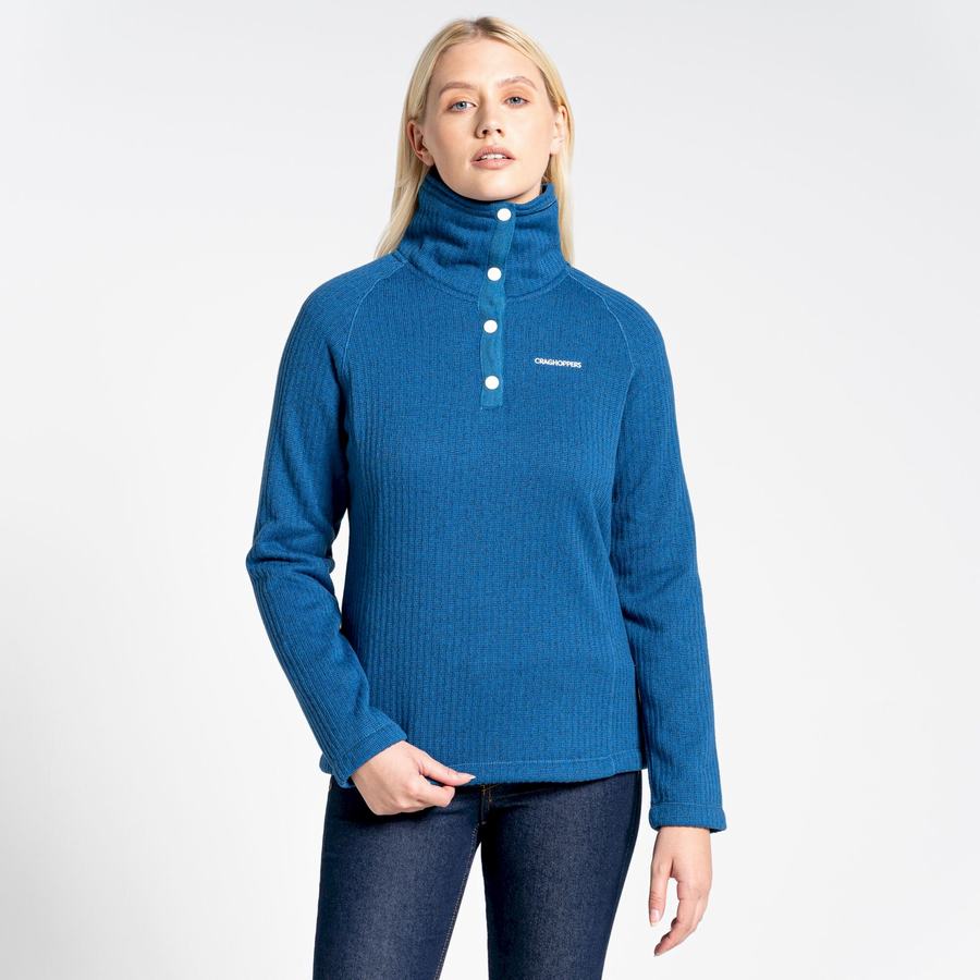 Women's Craghoppers Daphne Overhead Sweaters Blue | BWL8265KW