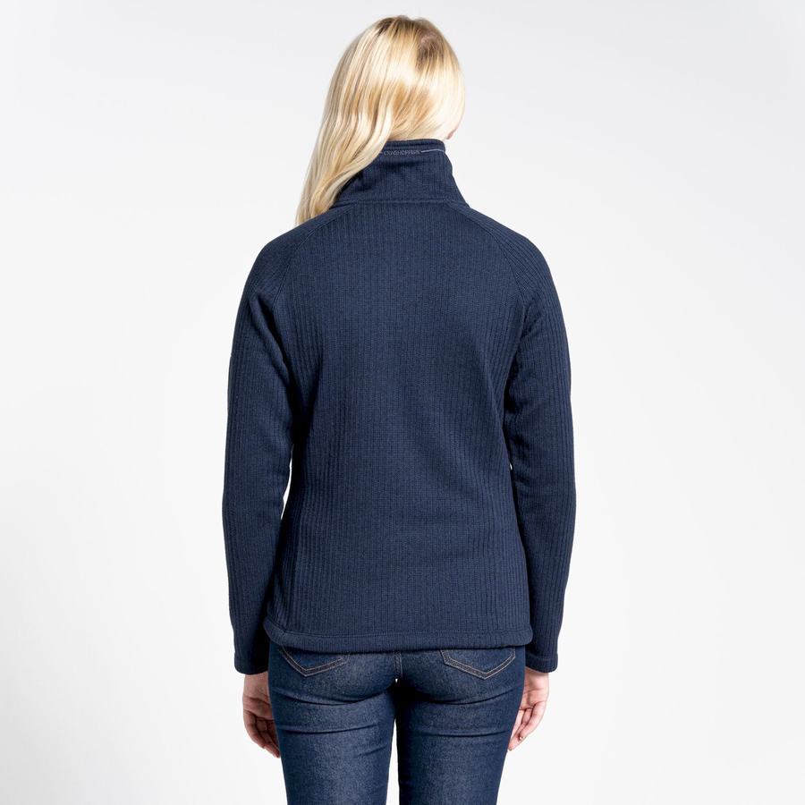 Women's Craghoppers Daphne Overhead Sweaters Blue Navy | TUJ5259KJ