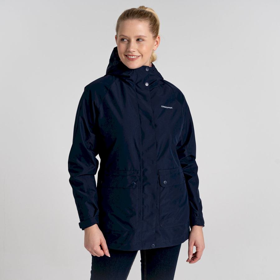 Women's Craghoppers Denise 3 in 1 Jackets Blue Navy | YNB228TD