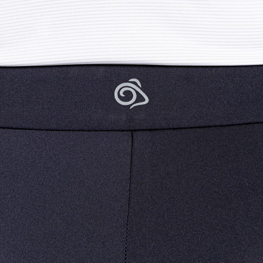 Women's Craghoppers Dynamic Cropped Leggings Navy | OJU716IK