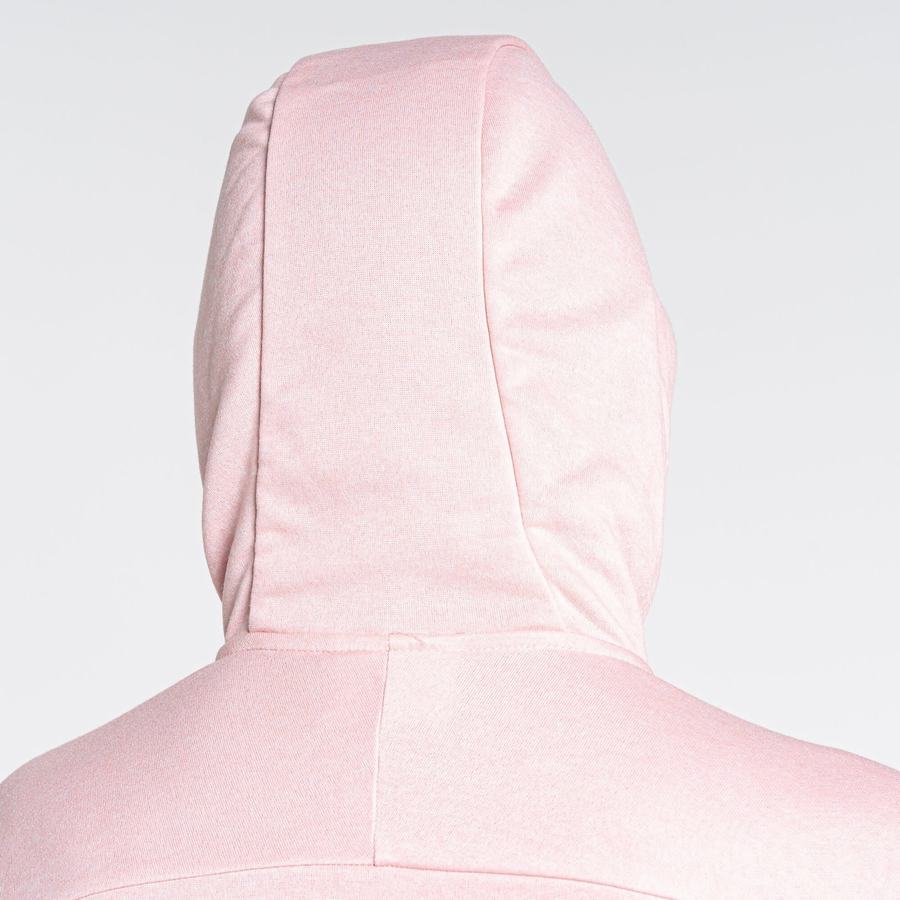 Women's Craghoppers Dynamic Hooded Half Zip Top T-Shirts Pink | VXS9021UO