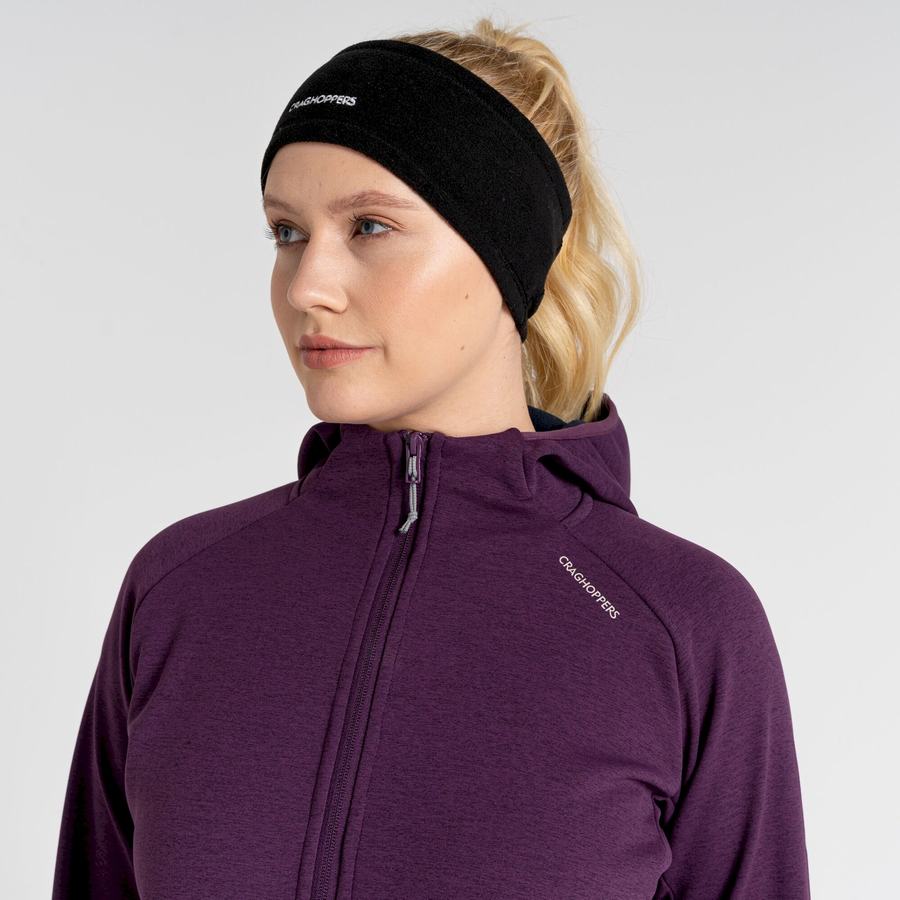 Women's Craghoppers Dynamic Pro Hooded Sweaters Deep Purple | LUZ9883CB