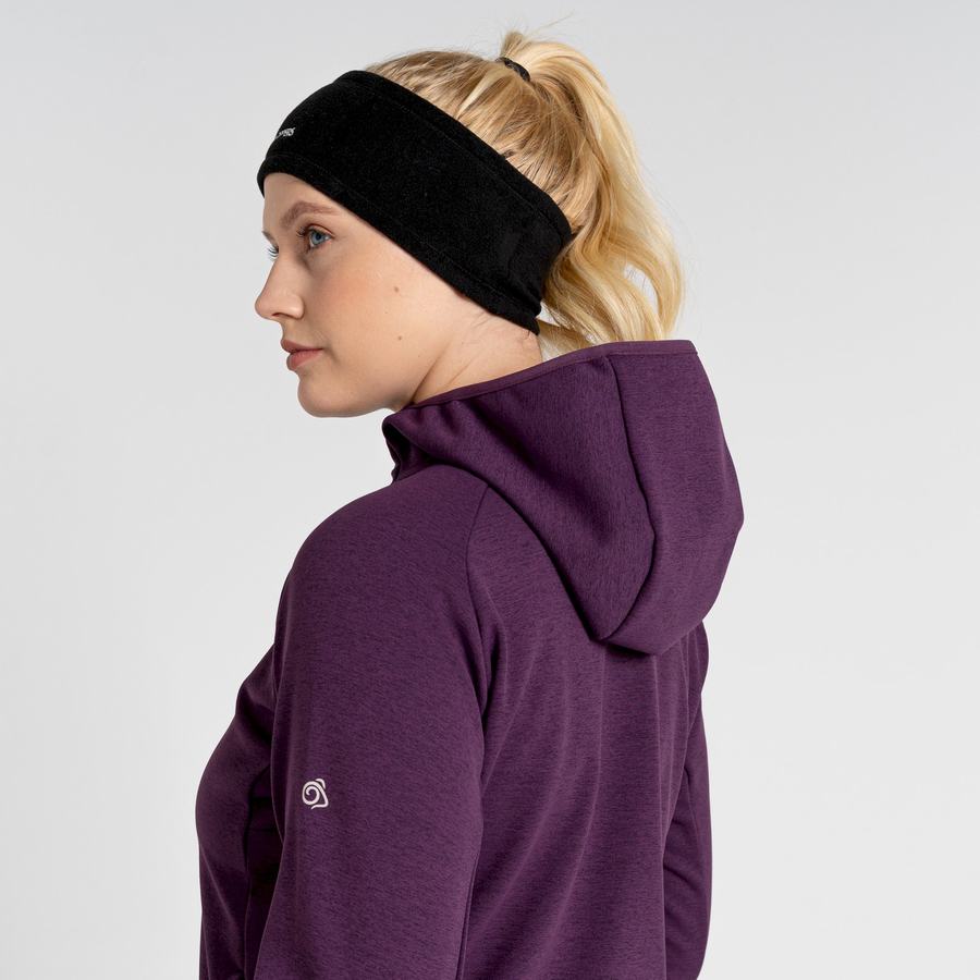 Women's Craghoppers Dynamic Pro Hooded Sweaters Deep Purple | LUZ9883CB