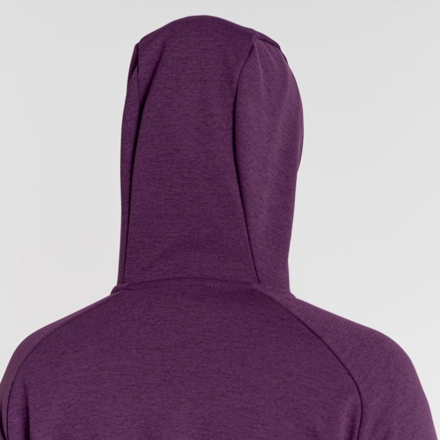 Women's Craghoppers Dynamic Pro Hooded Sweaters Deep Purple | LUZ9883CB