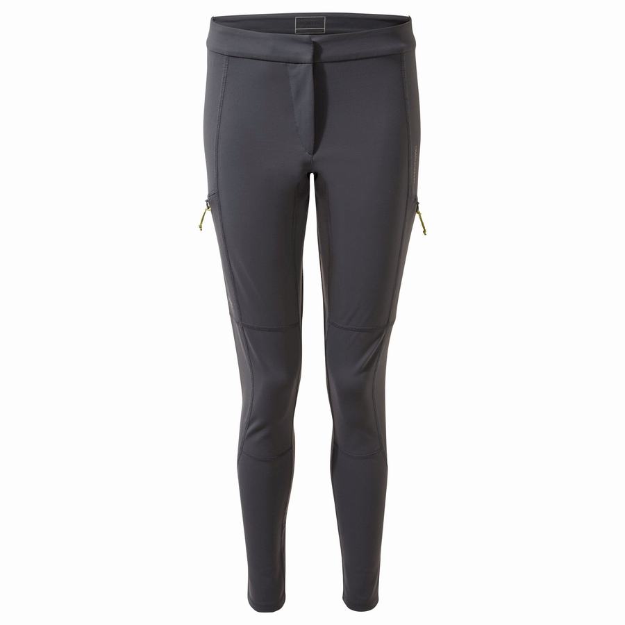 Women's Craghoppers Dynamic Trousers Deep Grey | MNC325UM