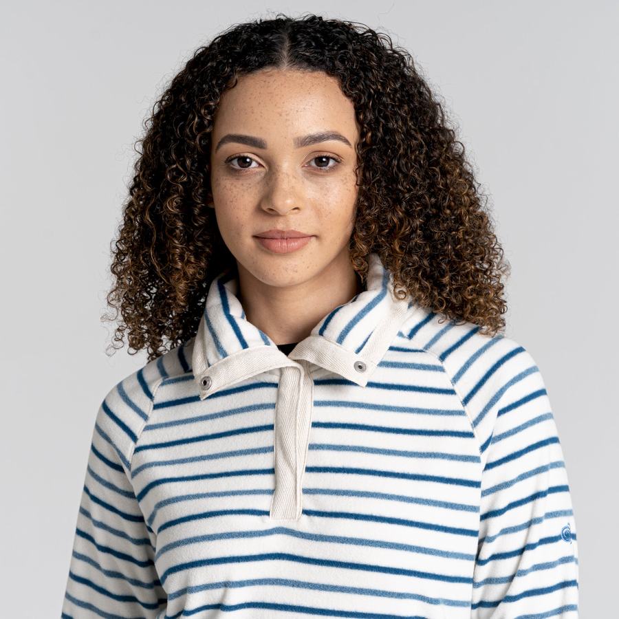 Women's Craghoppers Ella Overhead Sweaters Blue Stripes | YYO1456AU