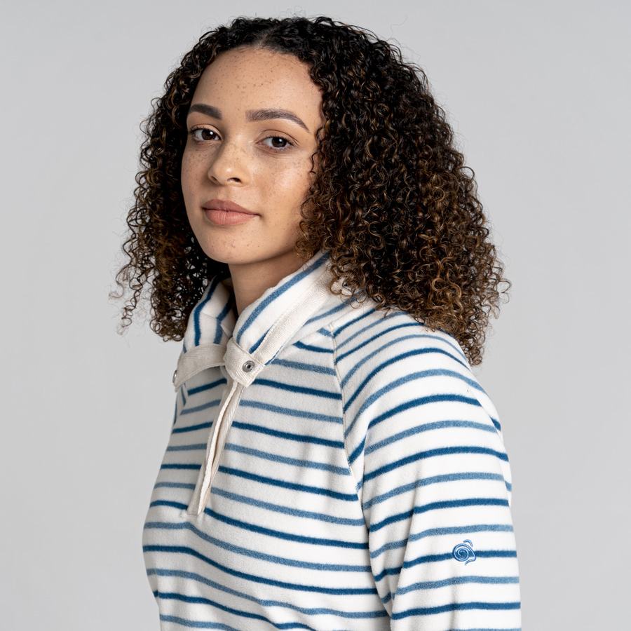 Women's Craghoppers Ella Overhead Sweaters Blue Stripes | YYO1456AU