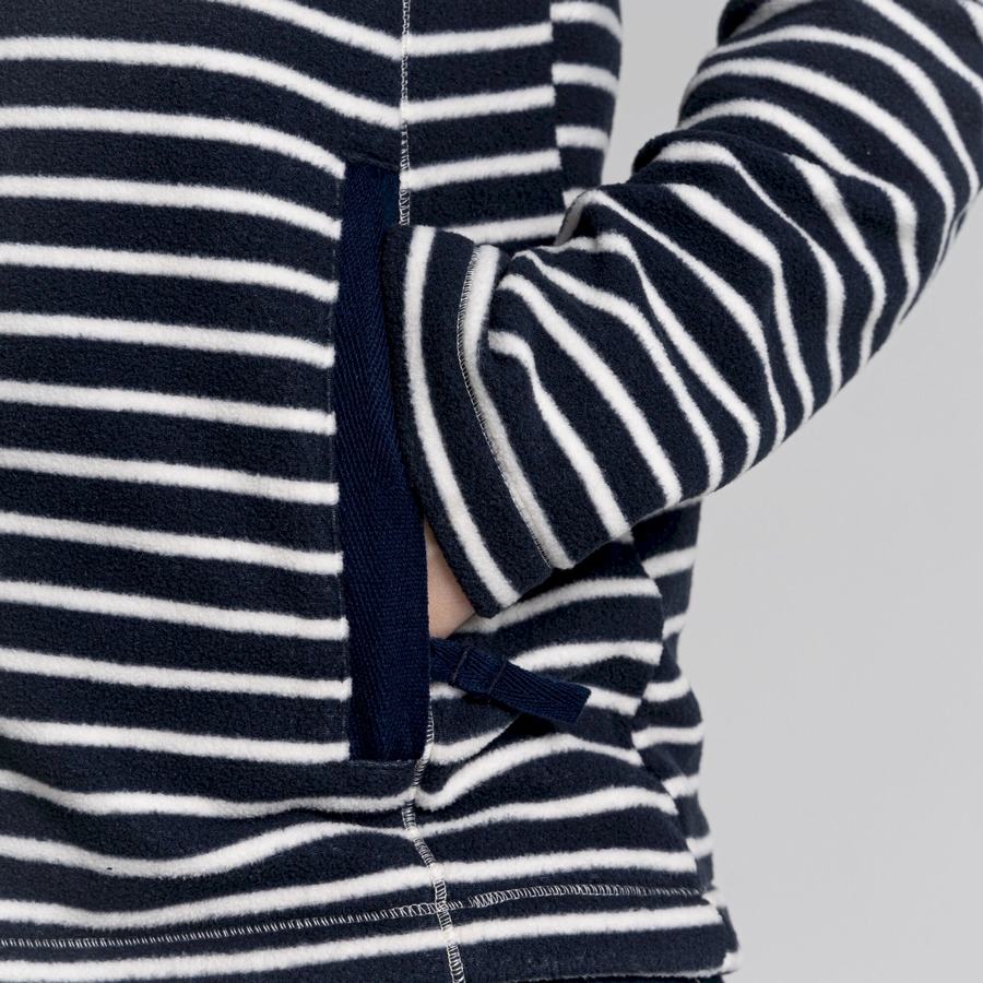 Women's Craghoppers Ella Sweaters Blue Navy Stripes | ZMR3437JV