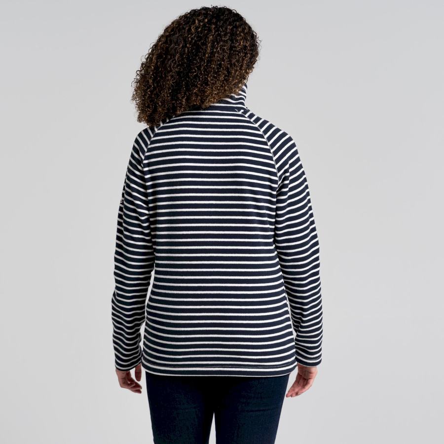 Women's Craghoppers Ella Sweaters Blue Navy Stripes | ZMR3437JV