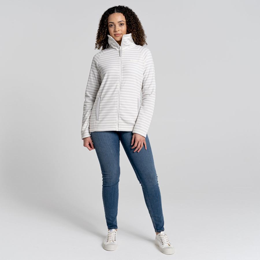 Women's Craghoppers Ella Sweaters Grey Stripes | SMA9743QY